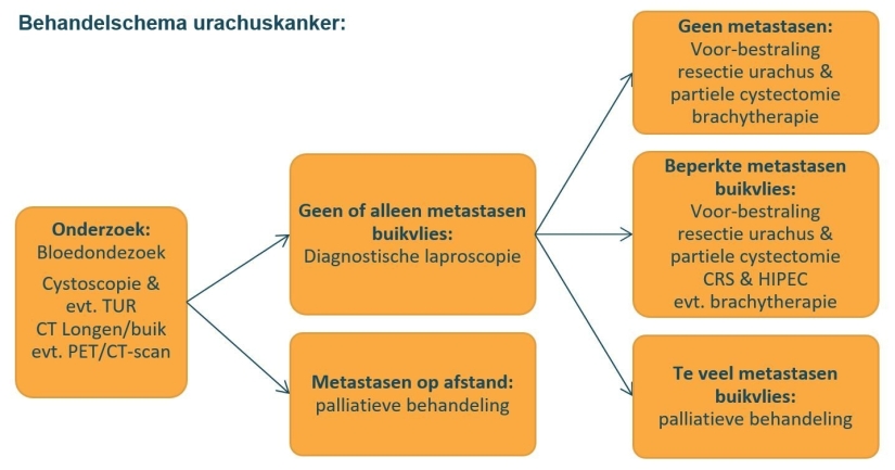 Behandelschema urachuskanker