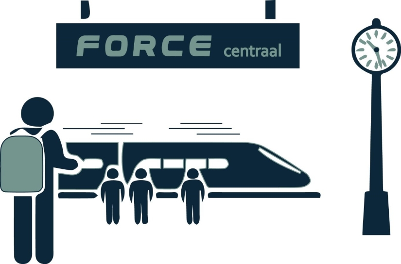 Force sneltrein compleet